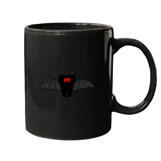 Tooth Bat Wings Spooky Dental Hygienist Assistant Halloween Mugs
