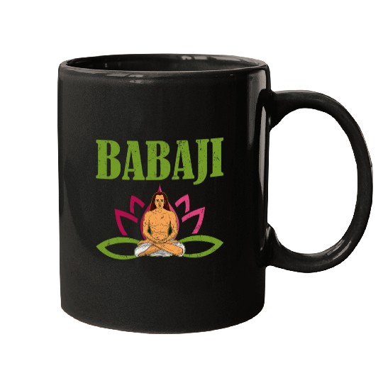 Mahavatar Babaji Hinduism Buddha Peace master fitness poses 25 Mugs