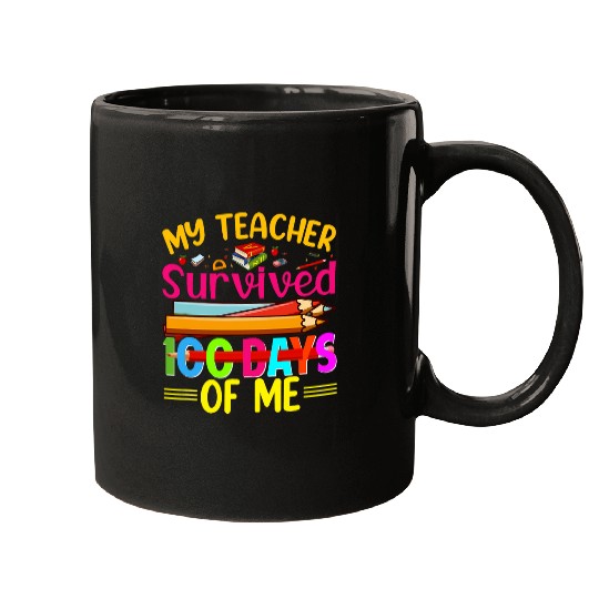 100 Days Smarter Funny Teacher Appreciation Cute 100th Day Mugs