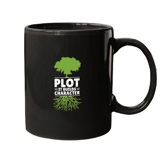 Reading Teacher Plot It Builds Character 2 Mugs