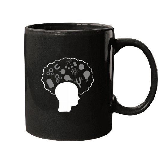Physics Brain Science Professor Mugs