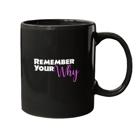 Remember Your Why Gym Motivation Fitness Inspirational Vest Mugs