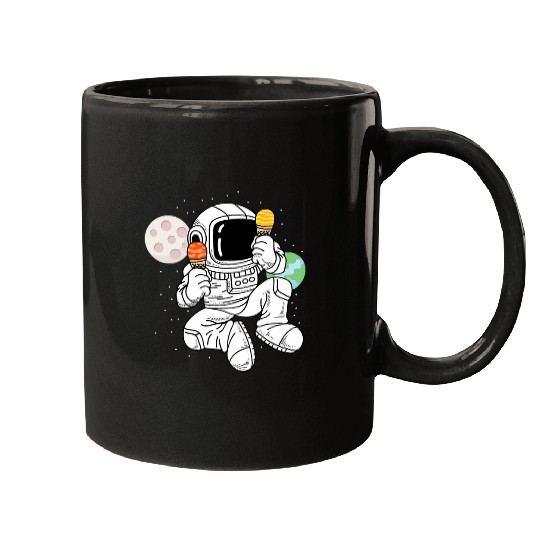 Astronaut Space Cream Astronomer Or Scientist Mugs