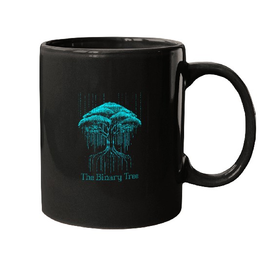 The Binary Tree Coding Computer Programmer Mugs