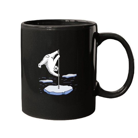 North Pole Dancer Dance Choreographer Mugs