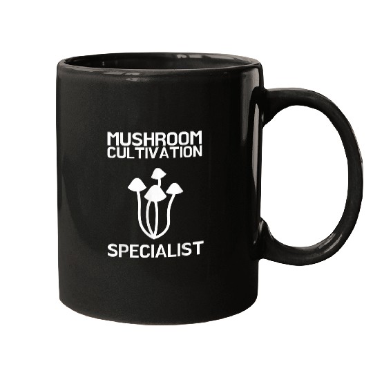 Mushroom Cultivation Farmer Mugs