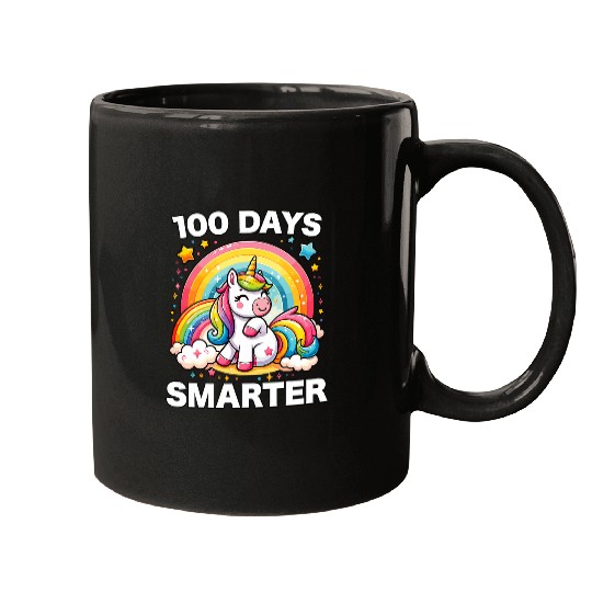 100 Days of School Unicorns Girls Teacher 100th Day of School 2 7 Mugs