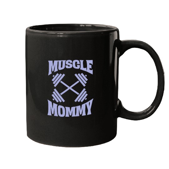 Muscle Mommy Bodybuilder Weightlifting Fitness Gym Workout 22 Mugs