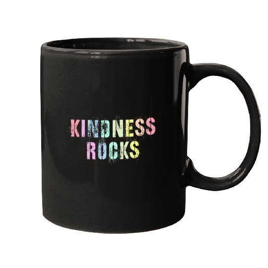 Teacher KINDNESS ROCKS Back To School Kids Be Kind Human Mugs