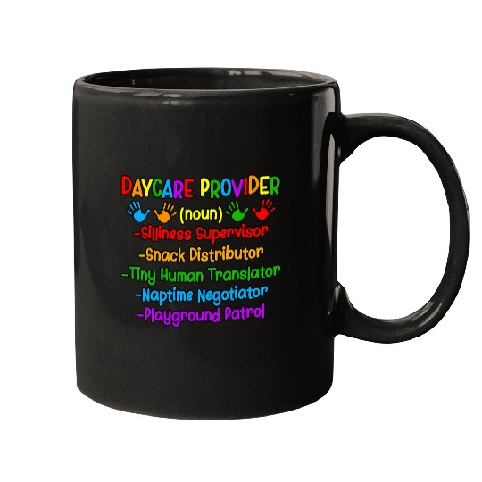Daycare Provider Definition Daycare Teacher Day 7 Mugs