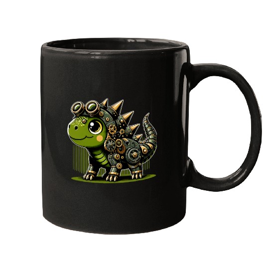 Dinosaurs Robots Robotics Engineering Technology Programmer Mugs