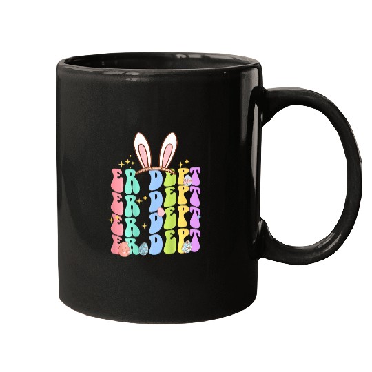 Easter ER Dept Easter Emergency Department ER nurses Easter Mugs