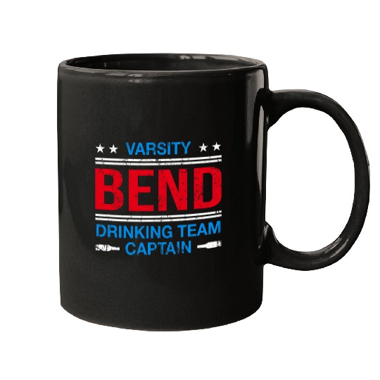 Bend Drinking Team Captain Oregon Beer Lover OR Booze 3 Mugs