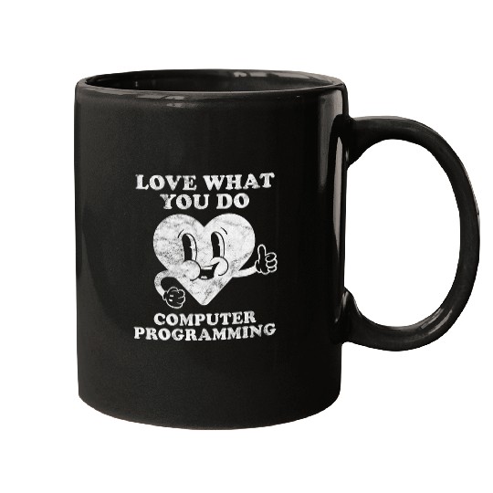 Retro vintages Computer Programming or Computer Programmer Mugs