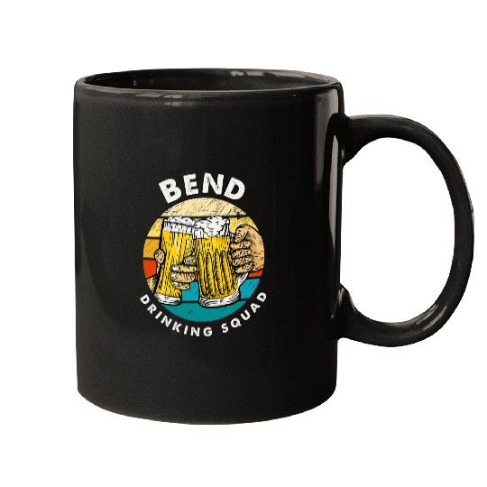 Bend Drinking Squad Oregon Craft Beer OR Brewer Party Mugs
