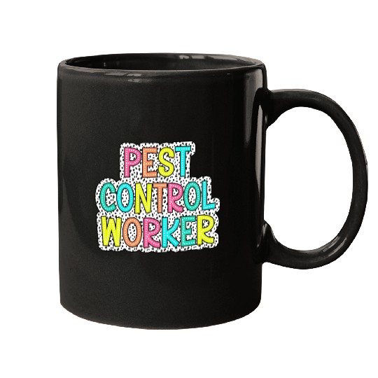 Pest Control Worker Exterminator Bug Hunter Pest Management 21 Mugs