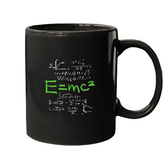 Relativity Theory E mc2 Theory Equation Physics Relativity 1 Mugs