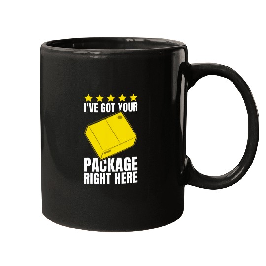 Ive Got Your Package Funny Delivery Driver 1 Mugs
