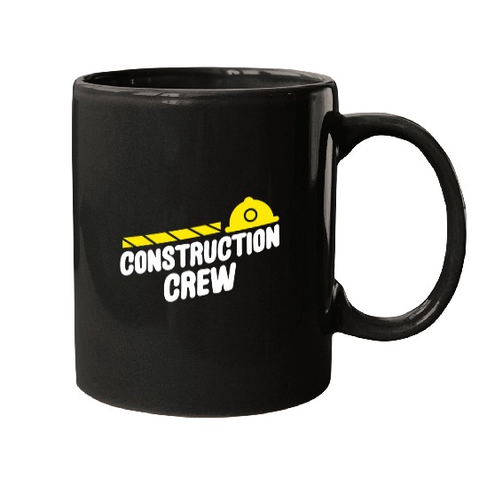 Construction Crew Highway Worker Industry Safety Highway Mugs