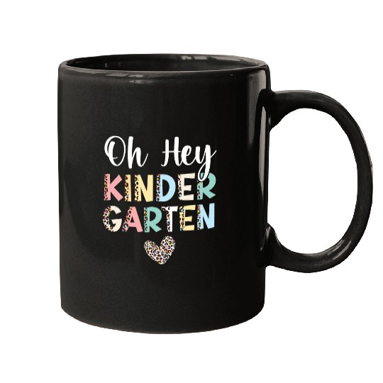 Kindergarten Back to School Kinder Student Teacher 1 Mugs