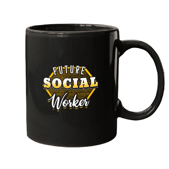 Future Social Worker Government Community Protection Welfare Mugs