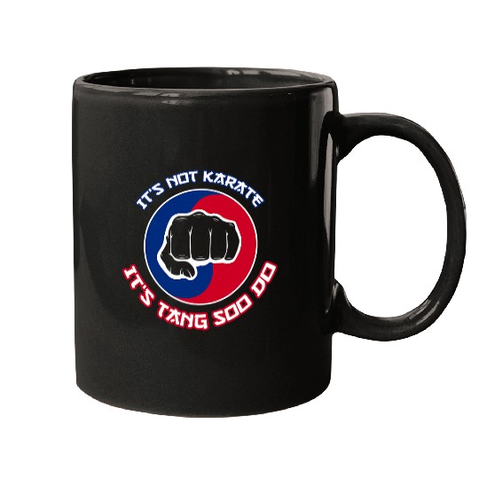 Funny Tang Soo Do Student Korean Flag Fist Martial Arts Mugs