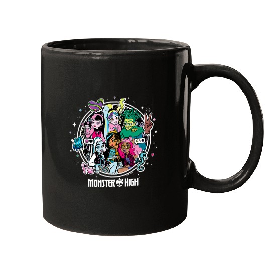 Kids Monster High MH Students Group Mugs