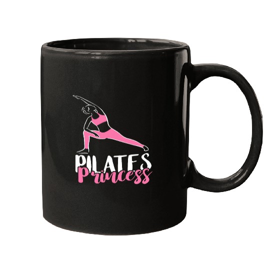 Workout Exercise Pilates Princess Pilates Fitness Instructor Mugs