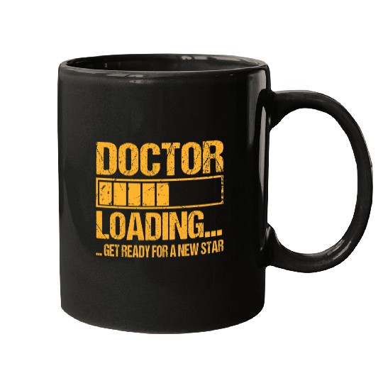 Doctor Study Student Doctor Loading Mugs