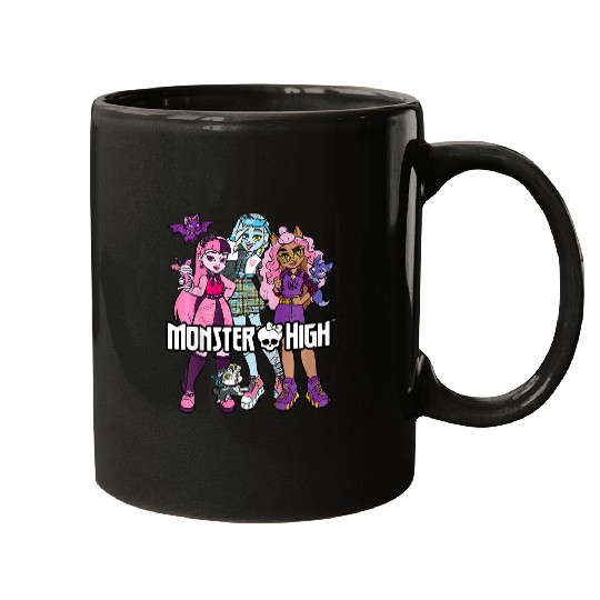 Kids Monster High STUDENT Group With Pets Mugs