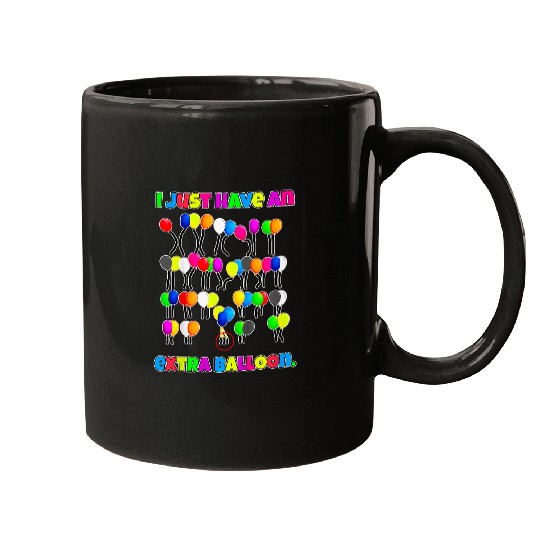Kids Trisomy 21 extra Balloon Son daughter youth 3 21 boys girls Mugs