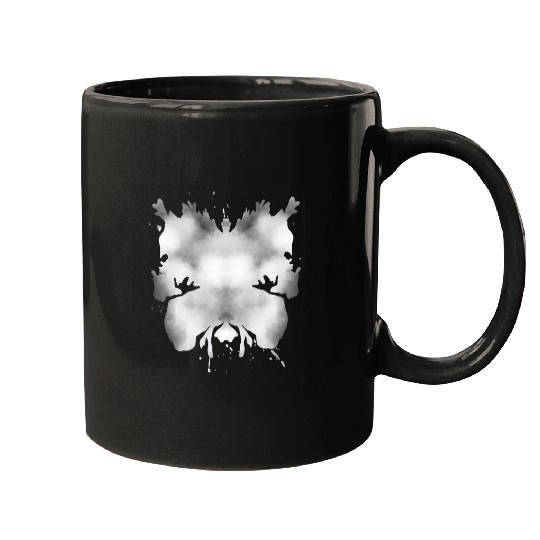 Rorschach Butterfly InkBlot Test Psychology Post Apocalyptic Mugs