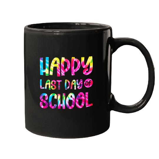 Happy Last Day Of School Teacher Kid Student Graduation Mugs
