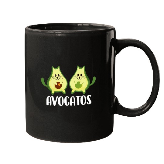 Avocatos Vegan Animal Cat Lover Pet Owner Veterinarian Mugs