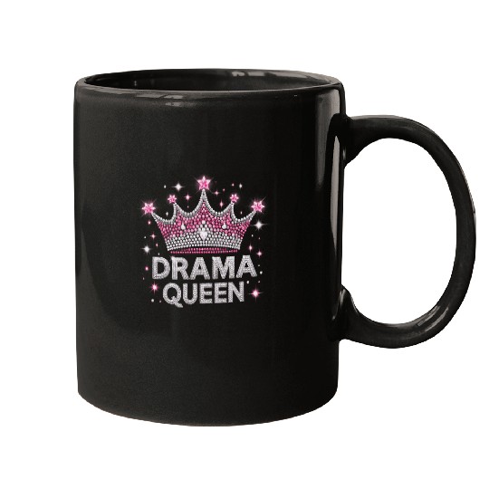 Drama Queen Funny Theatre Actress Thespian Mugs