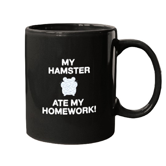 My Hamster Ate My homeswork Teacher Back To School Kids Mugs
