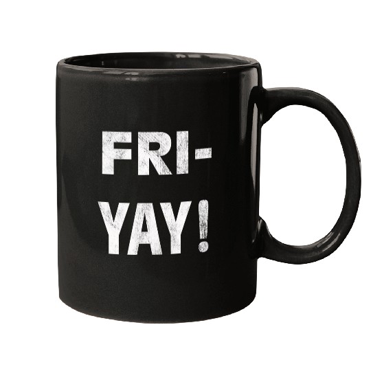 Happy FriYay Friday Funny Teacher Life Happy Friday 2 Mugs