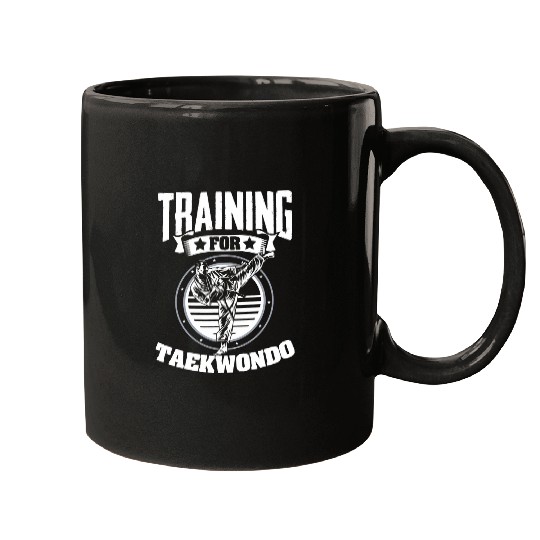 Funny Taekwondo Training Lesson For A Martial Artist Fighter Mugs