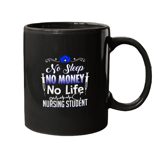 Funny Nursing Student Future RN LPN nurses Mugs