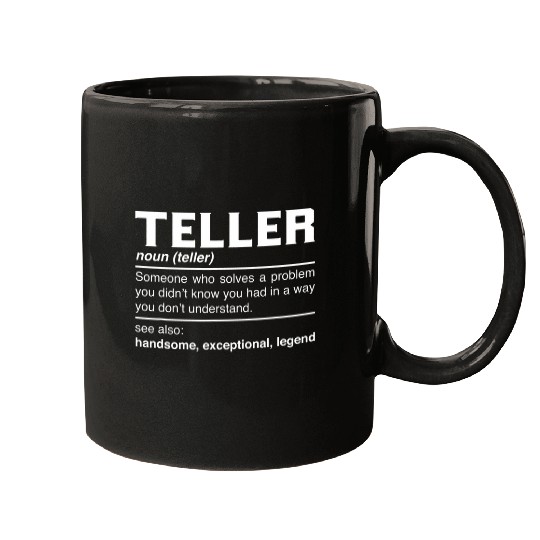 Teller Definition Design Narrator Speaker Storyteller Noun Mugs