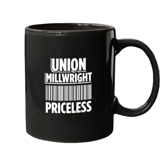 Union Millwright Industrial Mechanic Worker 3 Mugs