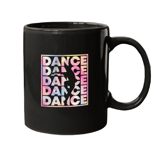 Modern Dance Student Trains For A Dancing Performance Dancer Mugs