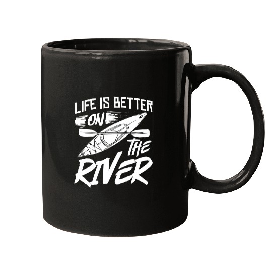 Kayak Canoe Boat Paddle Kayaking Canoeing 5 Mugs