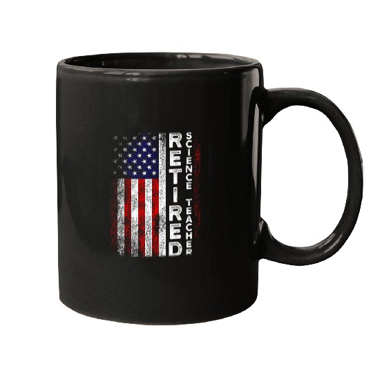 Retired Science Teacher Instructing School Retirement Mugs
