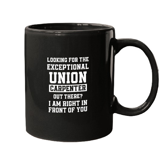 Union Carpenter Union Carpentry Worker 12 Mugs
