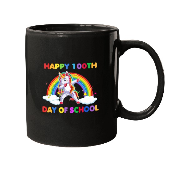 100 Days Of School Unicorns Girls Unicorns lovers kids Mugs
