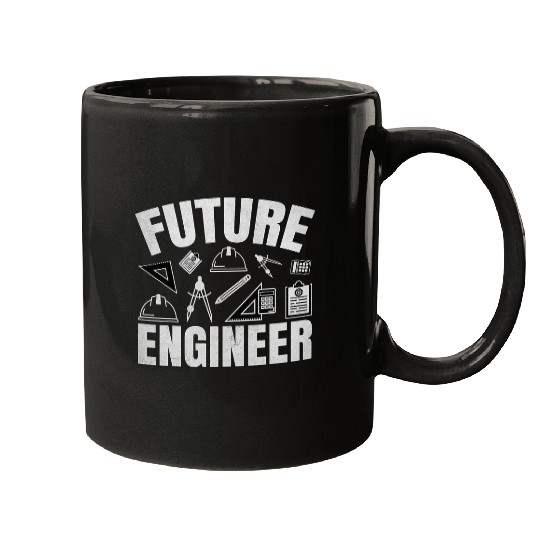 Engineering Student Kids Funny Future Engineer Mugs