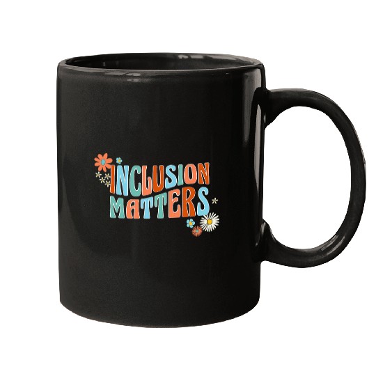 Inclusion Matters Groovy Special Education SPED Teacher Mugs