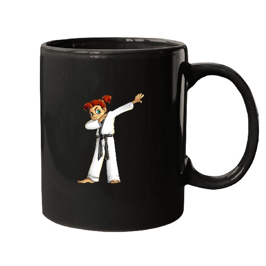 Cool Karate Girl Funny HipHop Judo Dancing Gift 1 Mugs