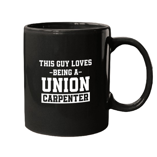 Union Carpenter Union Carpentry Worker 40 Mugs